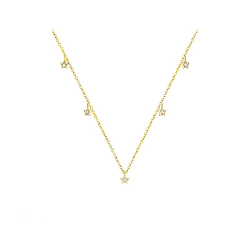 STAR FIVE NECKLACE