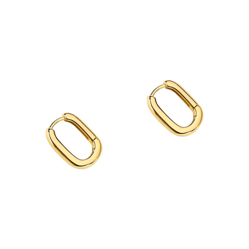 GEOMETRIC EARRINGS HOOP