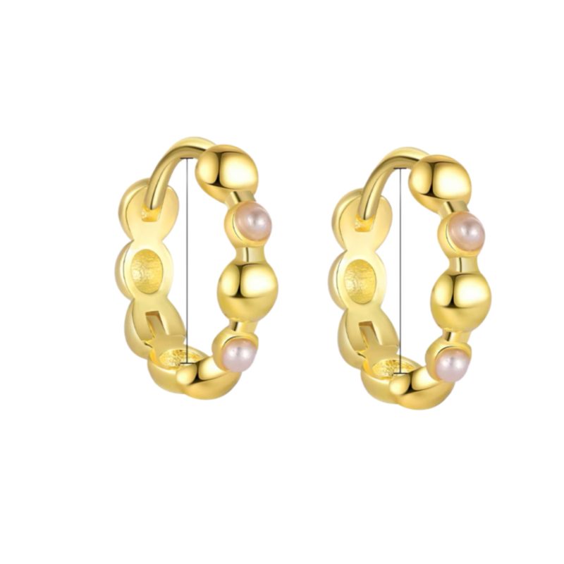 PEARL BEAD HOOP