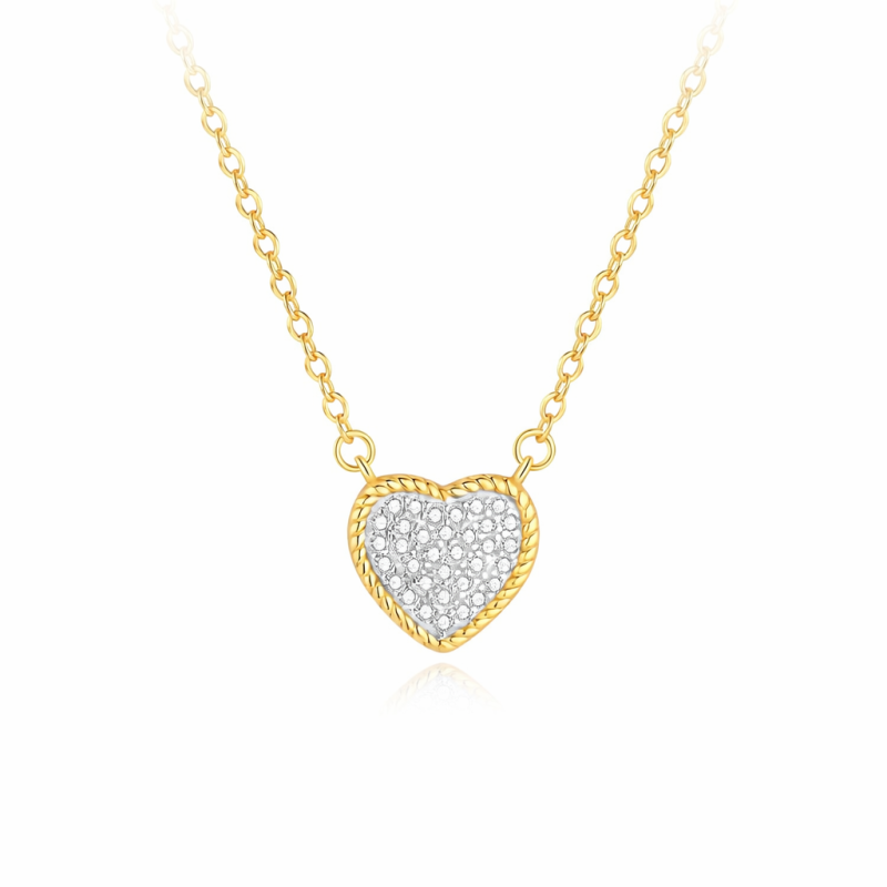 SPARKLING HEART NECKLACE