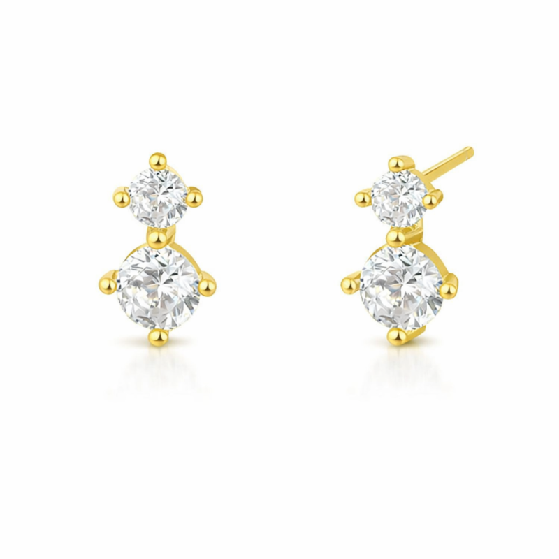 DIAMOND ZIRCON STUD