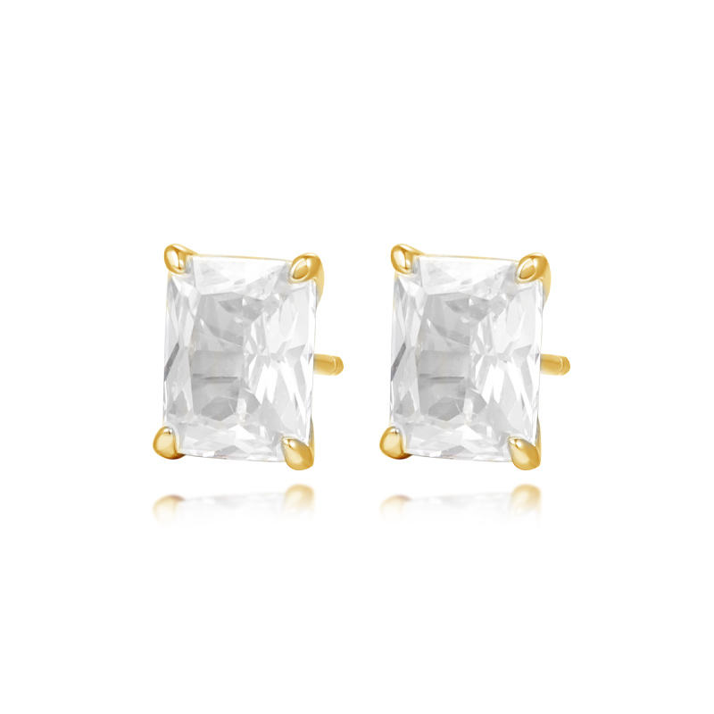 SPARKLING SQUARE STUD