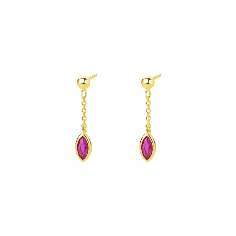 RUBI LONG EARRING