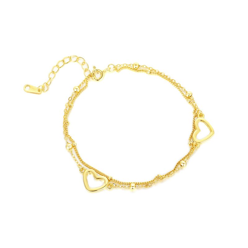 DOUBLE HEART BRACELET